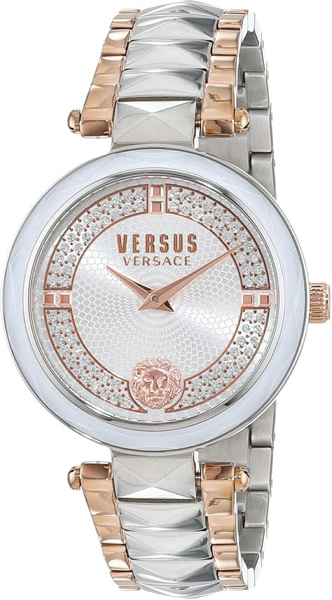 versus versace uhr damen weiß|Versace x Armani exchange.